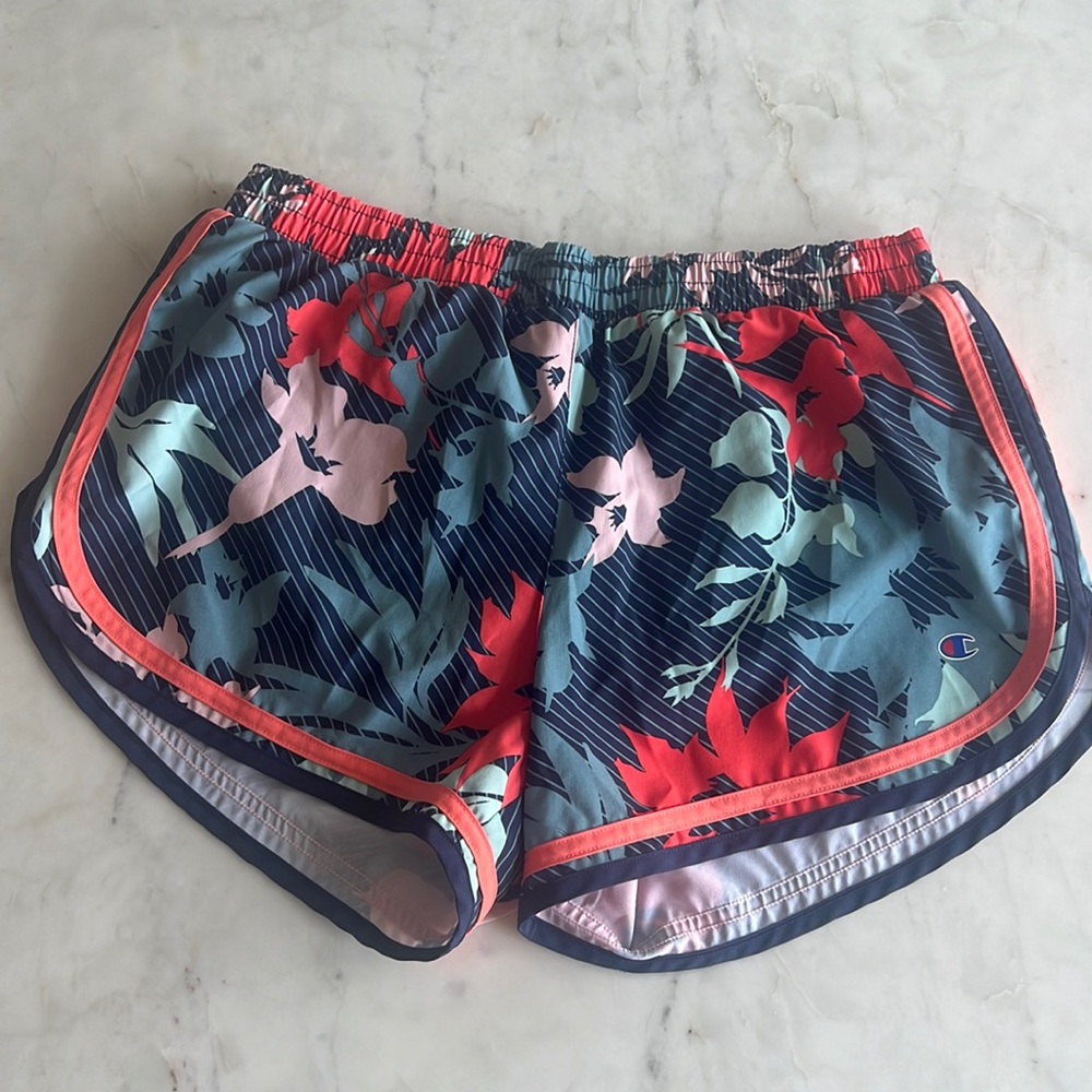 Champion women’s medium floral shorts